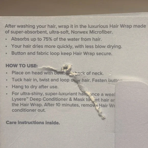 New Norwex Hair Wrap - Picture 3 of 3